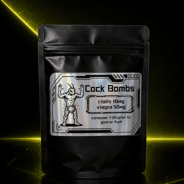 Cock Bombs (50mg Viagra + 10mg Cialis) x50